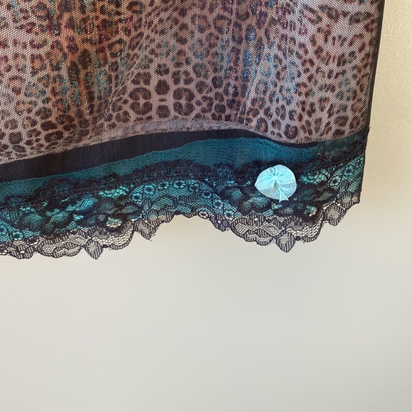 Skirt and top set! Silk with lace overlay - Picture 4 of 8